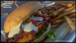 Antietam Brewery Chicken Club Sandwich